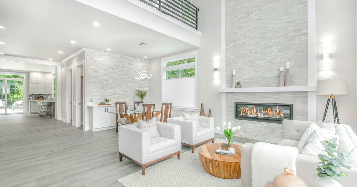 Floor plan with square footage measurements